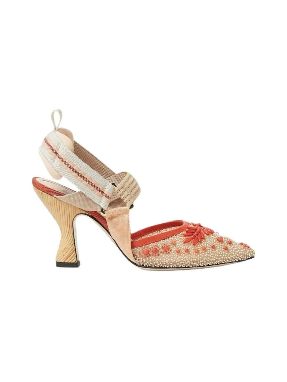 Fendi Colibri Slingback Pump(PLEASE REQUEST YOUR SIZE BEFORE PURCHASING)